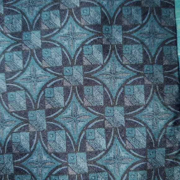 Blue Patterned CK Tie New - Picture 4 of 6